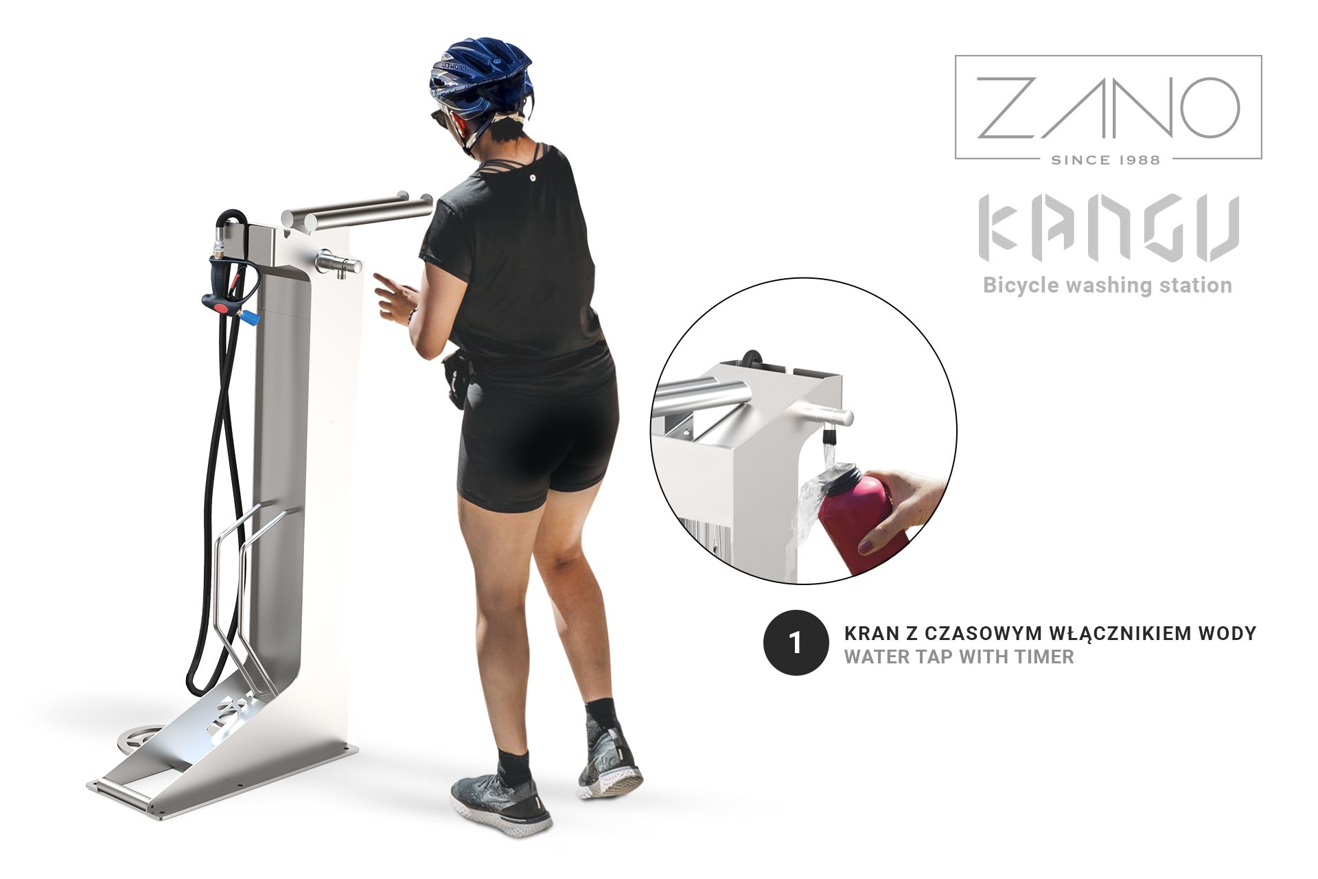 Stanica za pranje bicikala