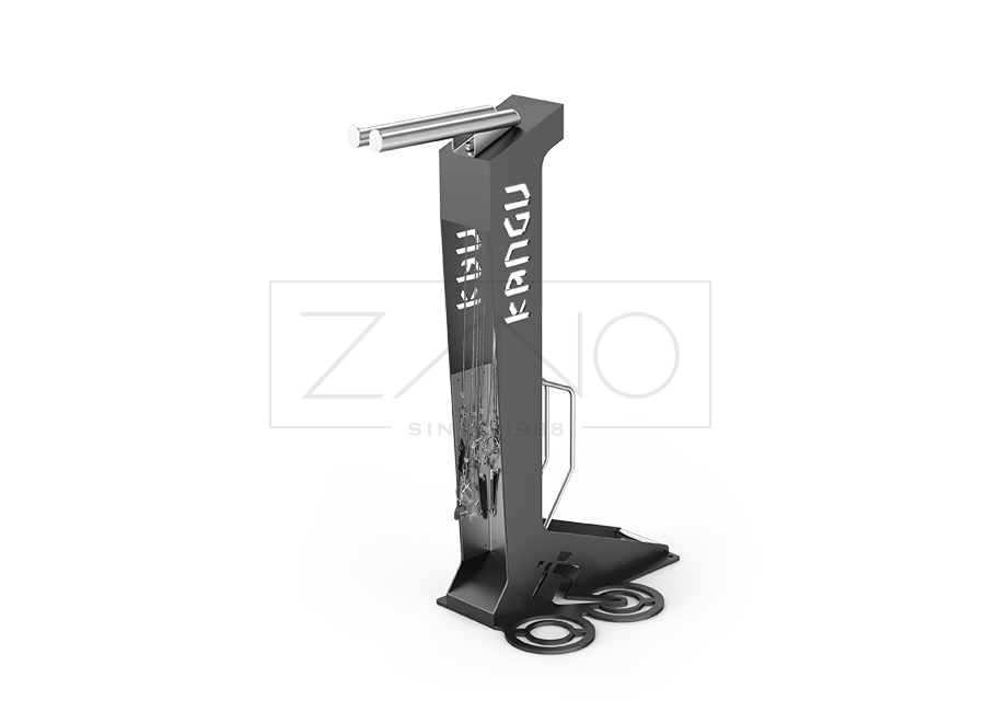 Stanica za popravak bicikala sa stalkom za bicikle