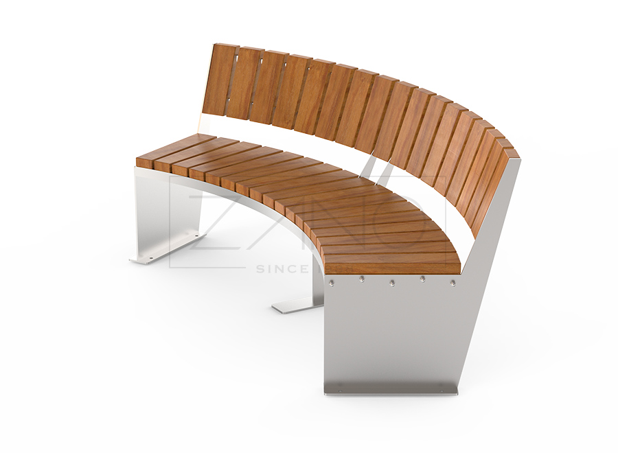 Domino 60 klupa 02.040.4 | nehrđajući čelik