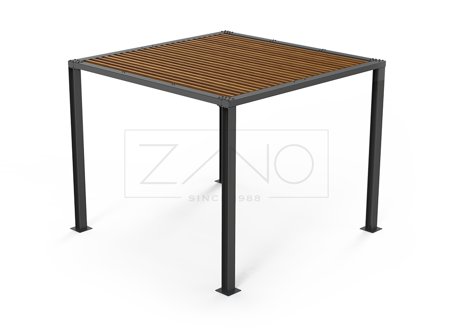 Pergola 3 x 3 m 22.001.1 | ugljični čelik