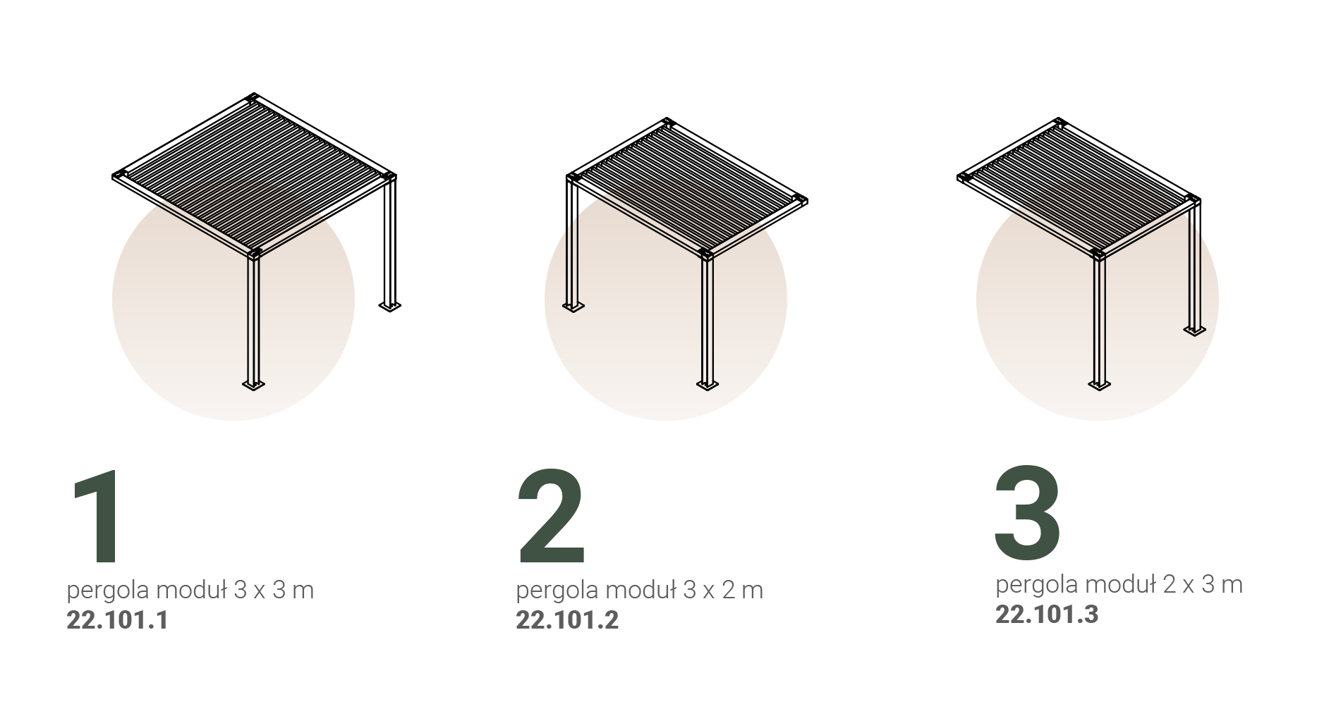 Komplementarni moduli - pergola | ZANO urbani namje&scaron;taj