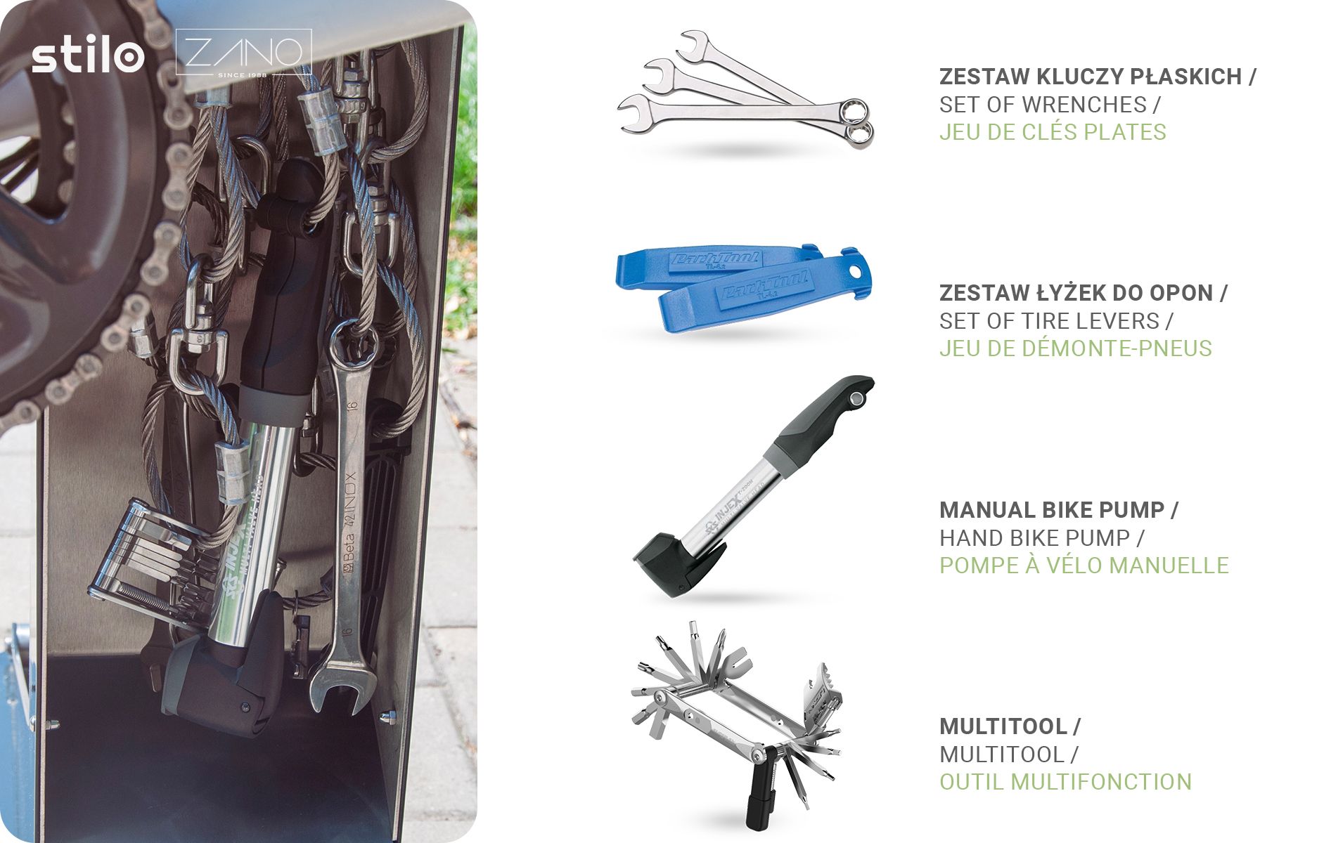 Stilo stanica - Alati