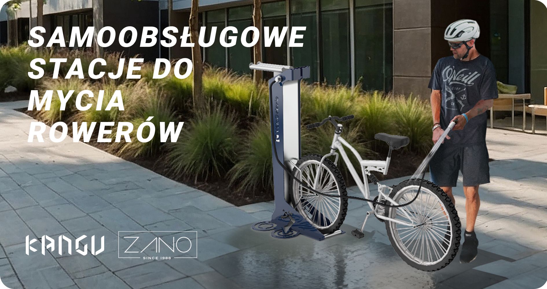 Stanice za samouslužno pranje bicikala | ZANO