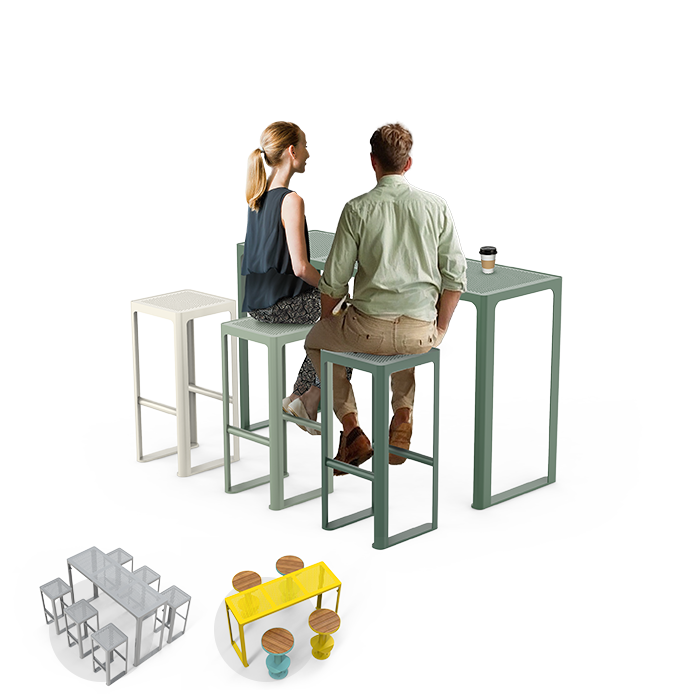Scandik uredski set - prostor za prehranu