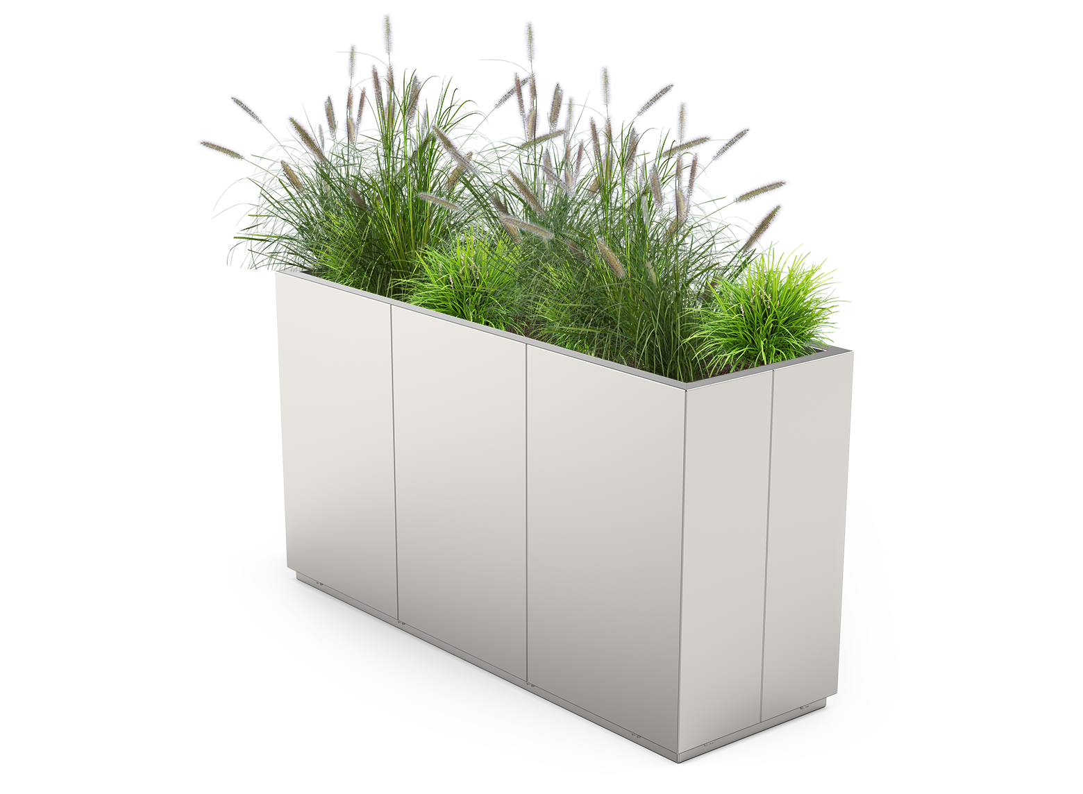 Quadro saksija za cvijeće 06.176.L | nehrđajući čelik