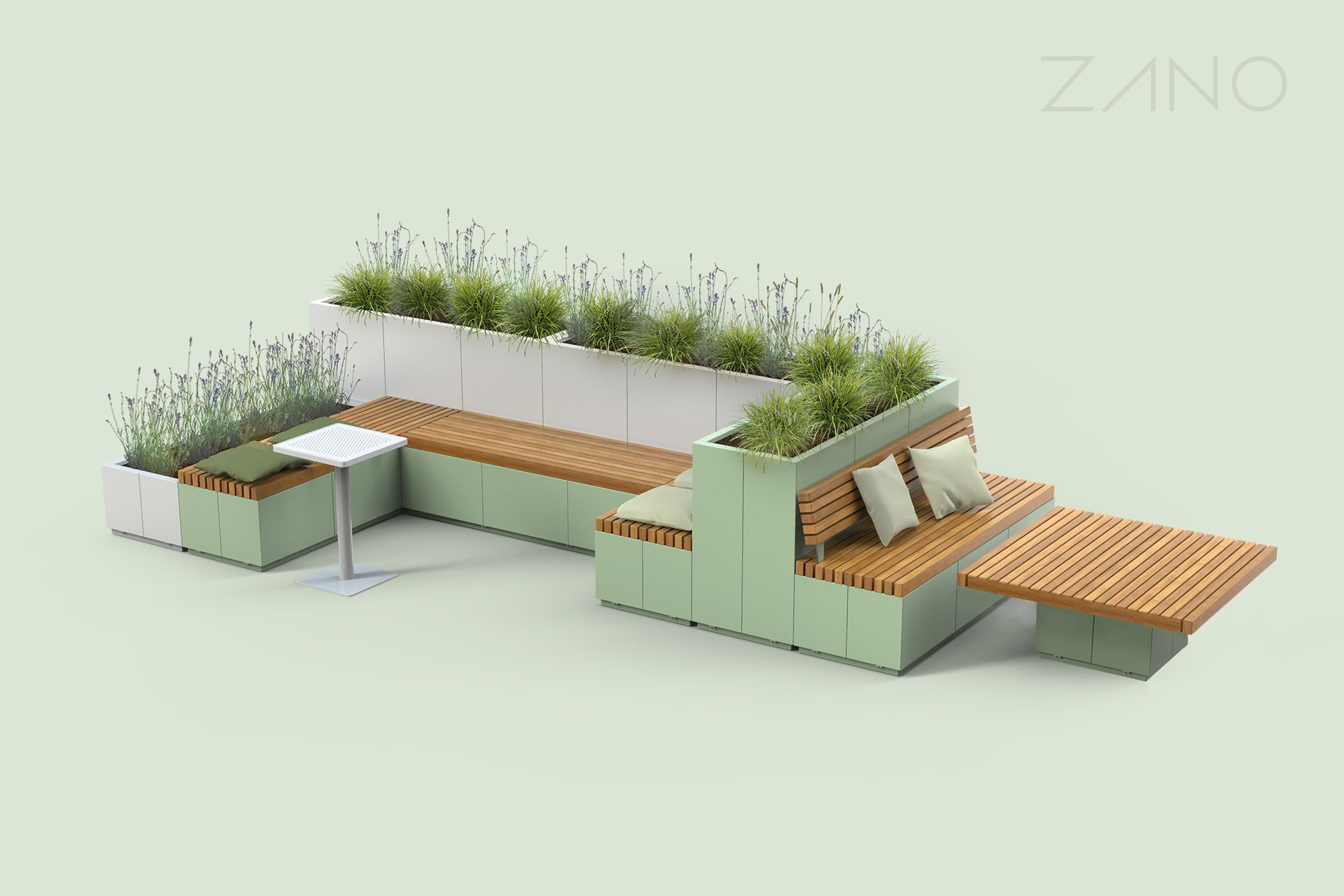 Ulični namje&scaron;taj s rasporedom stolova