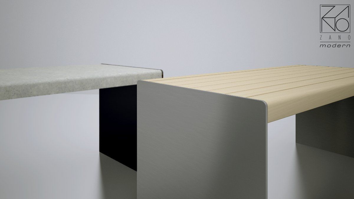 Jednostavni stolovi s drvenim pločama