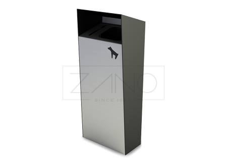 Metalna kanta za pseći izmet