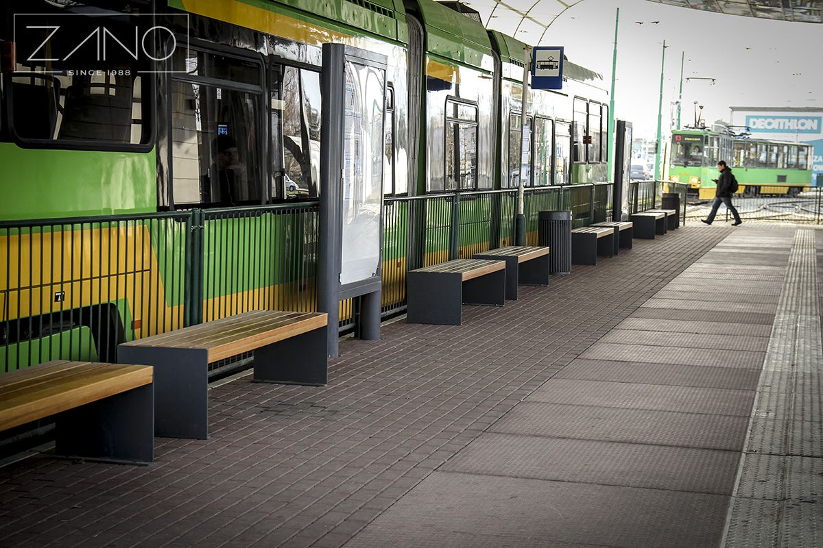 metalne klupe bez naslona