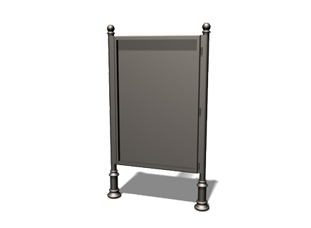 ploče s vitrinom za reklamne plakate