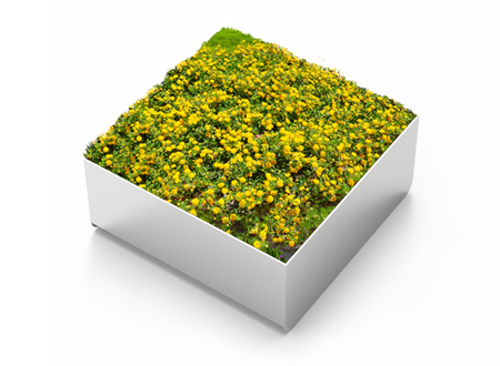 Orbit cvjetna posuda marke ZANO izrađena od nehrđajućeg čelika