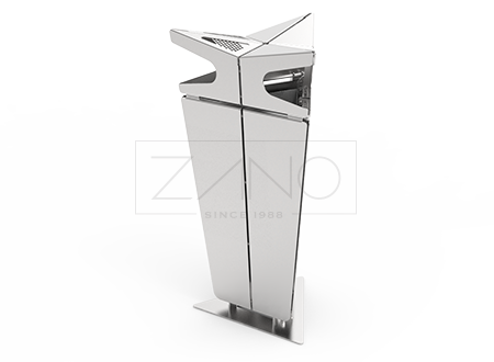 Modularna kanta za otpad s pepeljarom