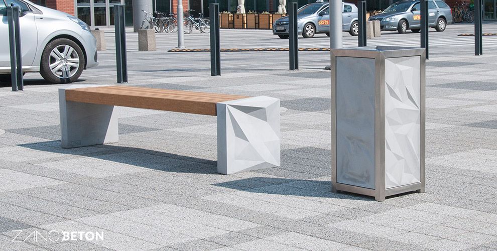 Trigono ko&scaron;ara plus trigono klupa ZANO urbani namje&scaron;taj