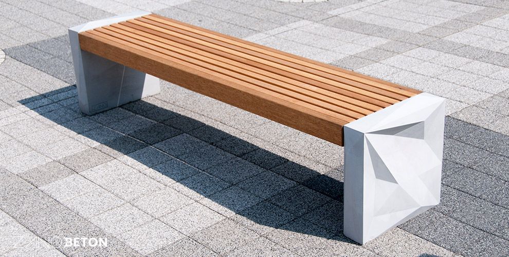 Gradske betonske klupe