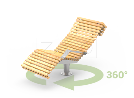 Flash city ležaljka za park.