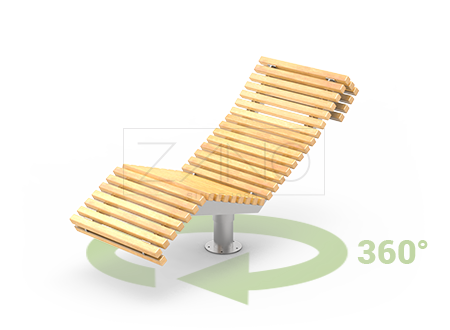 Ležaljka za grad i park