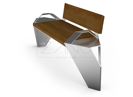 Futuristička gradska klupa idealna za moderne arhitektonske dizajne.