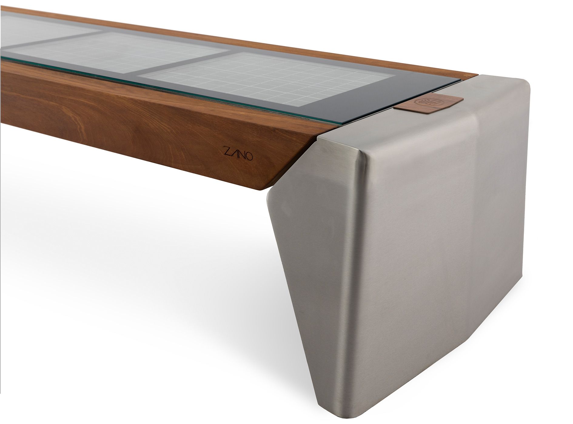 Fotonska klupa | Fotonaponski paneli, induktivni punjač