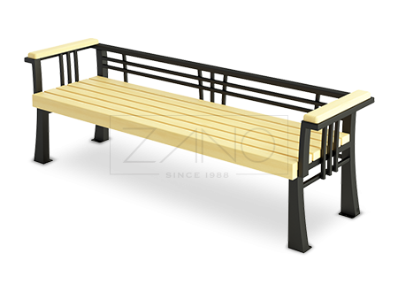 Klupa u secesijskom stilu - trg Szczepański