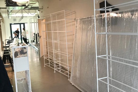 Oprema za frizerske salone | Čelik: police, stolovi, ogledala