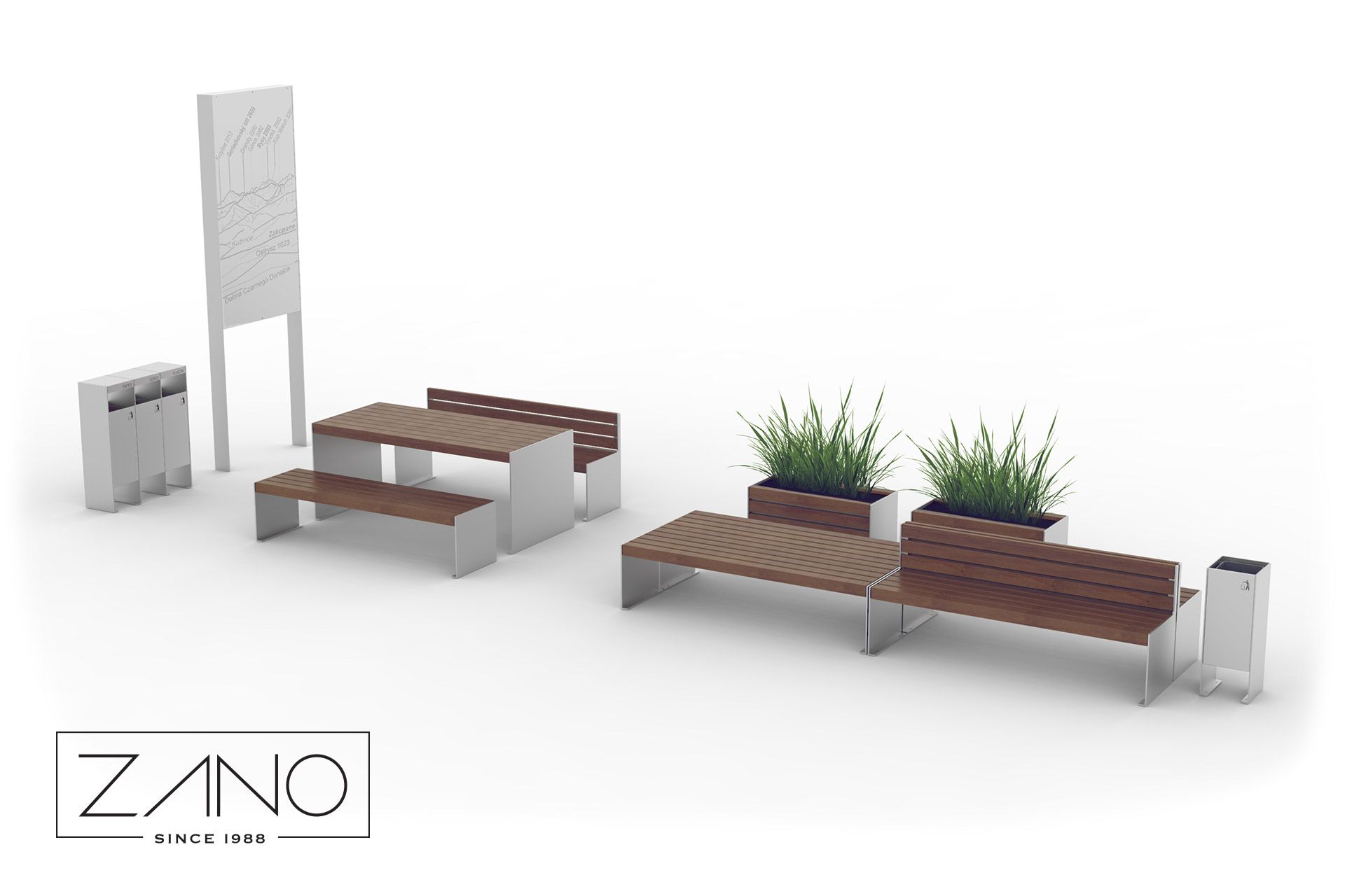 Jednostavna informativna ploča 08.024 Jednostavni linijski ulični namje&scaron;taj