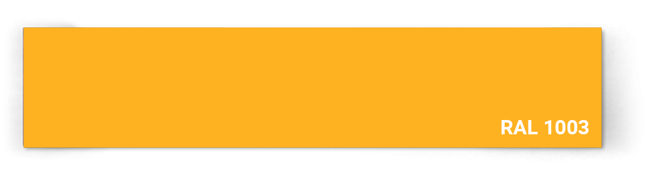 RAL 1003 žuta