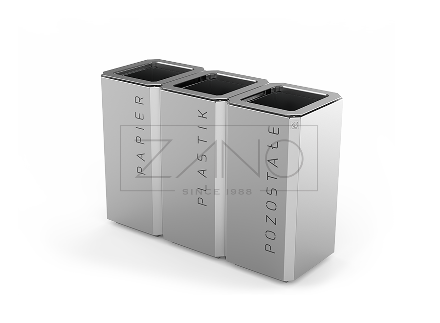 Stilo 15.048 Kanta za recikliranje | Nehrđajući čelik
