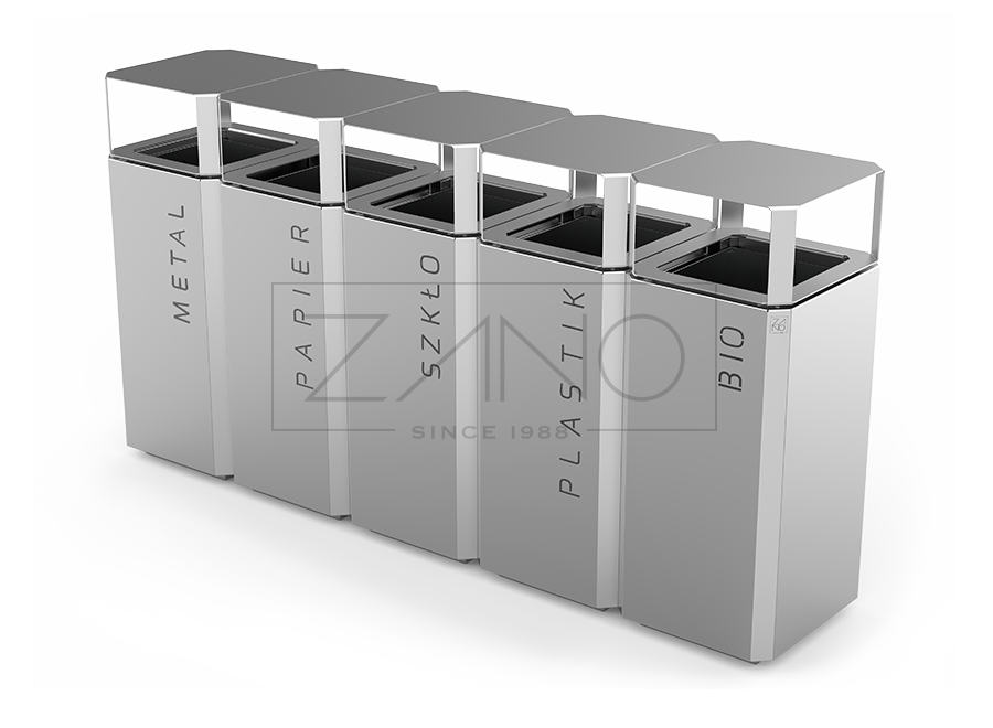 Stilo 15.548.1 Kanta za recikliranje | Nehrđajući čelik
