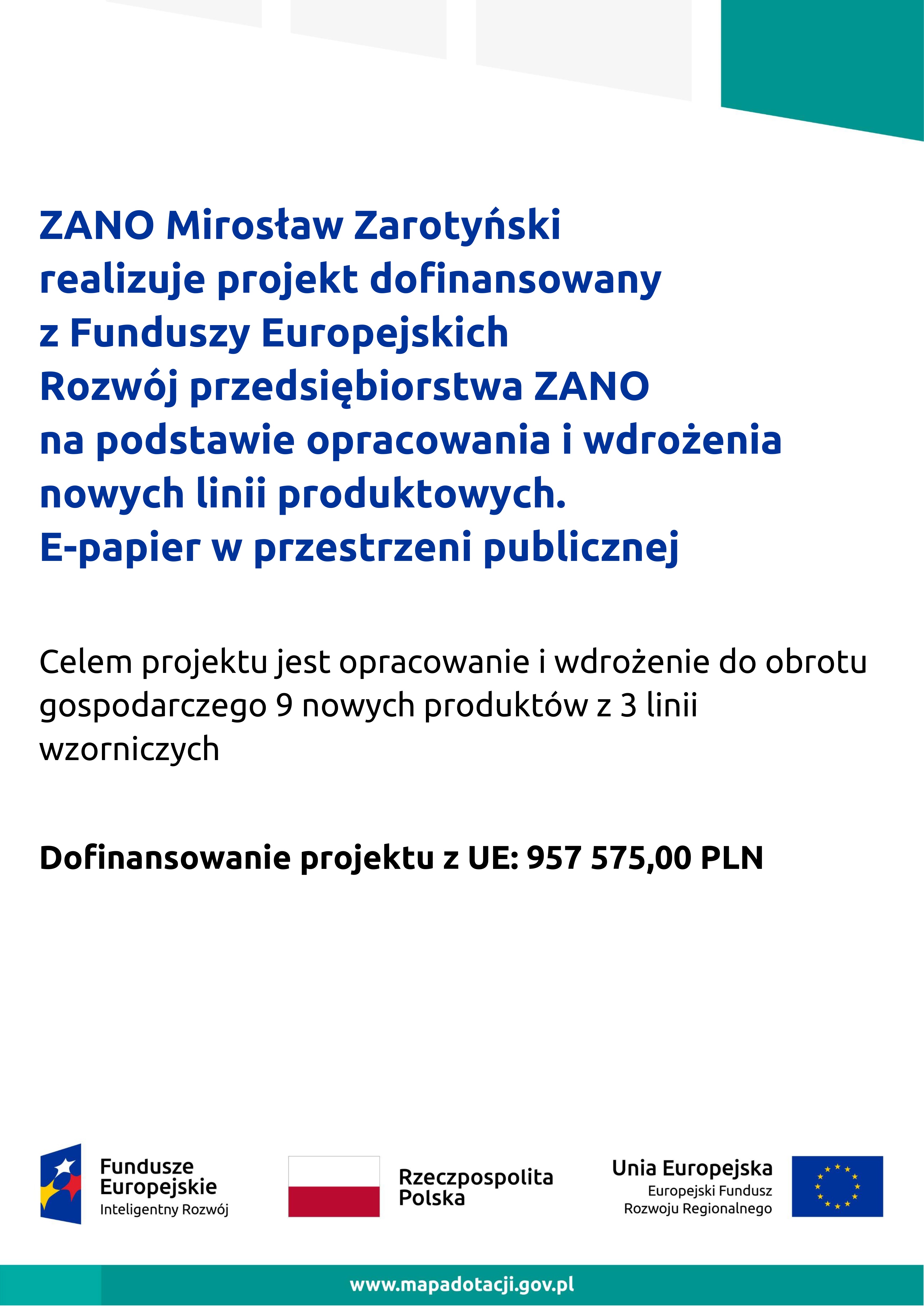 Financiranje projekta iz EU