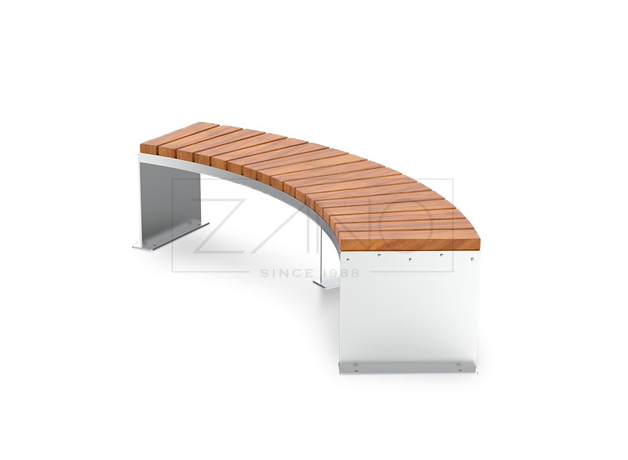 Domino modularna klupa | Klupa omotana drvetom