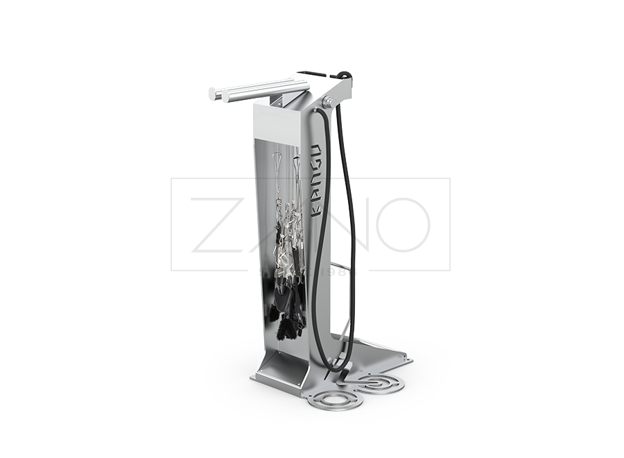 Gradska stanica za pranje i popravak bicikala od nehrđajućeg čelika