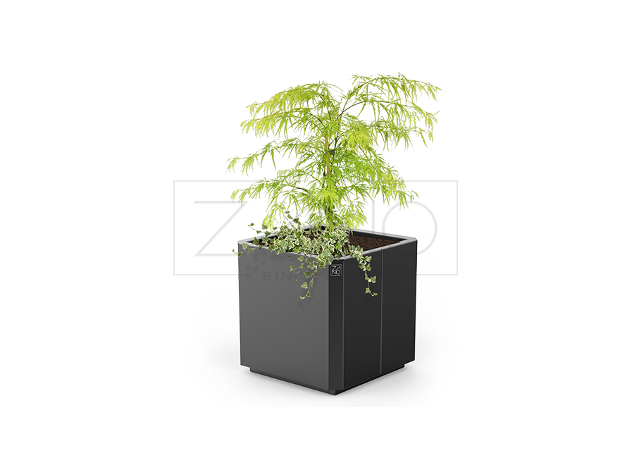 Stilo saksija za cvijeće 06.048.S | Ugljični čelik